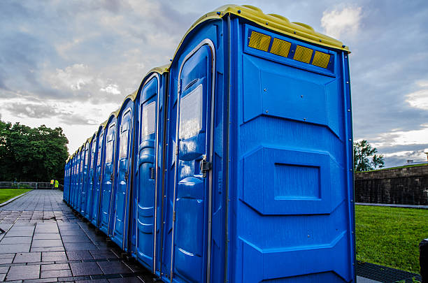 Porta potty delivery and setup in Mangum, OK